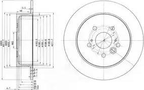 Dr!ve+ DP1010.11.0229 - Brake Disc autospares.lv