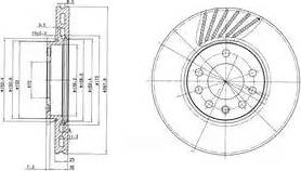 Dr!ve+ DP1010.11.0705 - Brake Disc autospares.lv