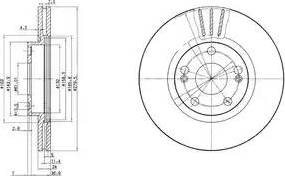 Dr!ve+ DP1010.11.0736 - Brake Disc autospares.lv