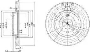 Dr!ve+ DP1010.11.0728 - Brake Disc autospares.lv