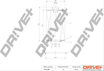 Dr!ve+ DP1110.11.0098 - Oil Filter autospares.lv