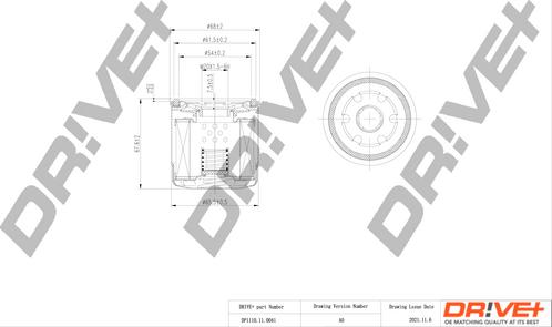 Dr!ve+ DP1110.11.0041 - Oil Filter autospares.lv