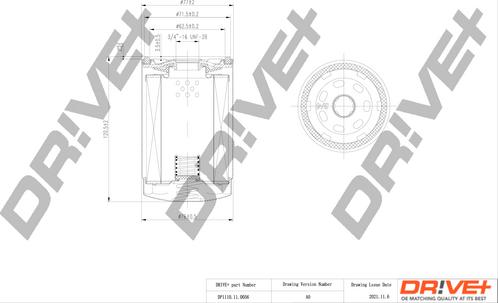 Dr!ve+ DP1110.11.0056 - Oil Filter autospares.lv