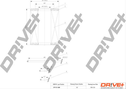 Dr!ve+ DP1110.11.0064 - Oil Filter autospares.lv