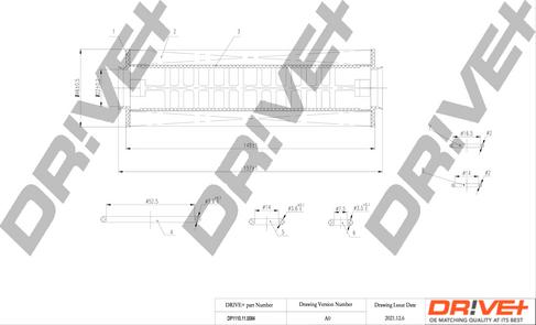 Dr!ve+ DP1110.11.0084 - Oil Filter autospares.lv