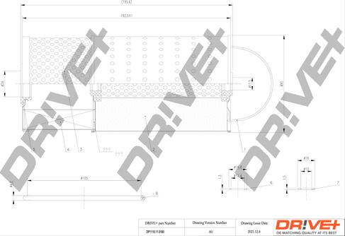 Dr!ve+ DP1110.11.0183 - Oil Filter autospares.lv