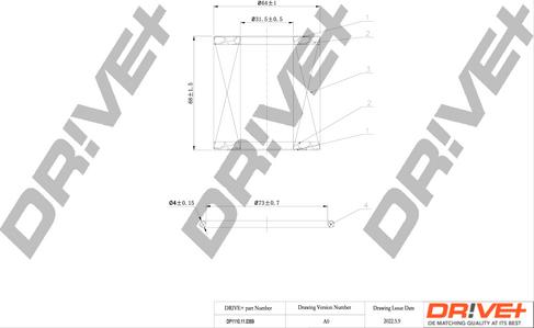 Dr!ve+ DP1110.11.0359 - Oil Filter autospares.lv