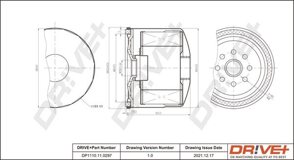 Dr!ve+ DP1110.11.0297 - Oil Filter autospares.lv