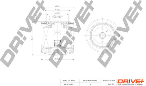 Dr!ve+ DP1110.11.0263 - Oil Filter autospares.lv