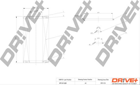 Dr!ve+ DP1110.11.0231 - Oil Filter autospares.lv