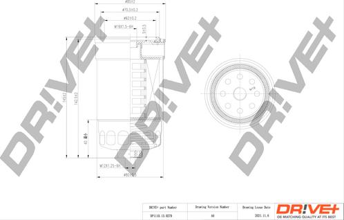 Dr!ve+ DP1110.13.0279 - Fuel filter autospares.lv