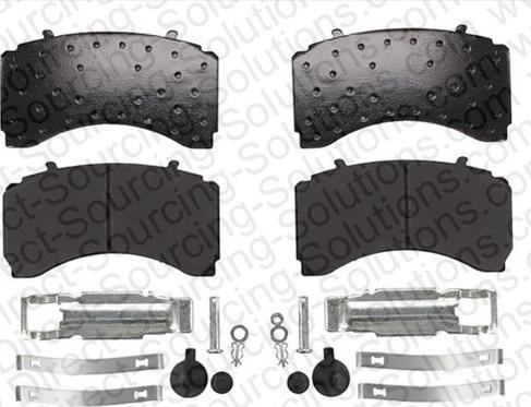 DSS 460038 - Brake Pad Set, disc brake autospares.lv