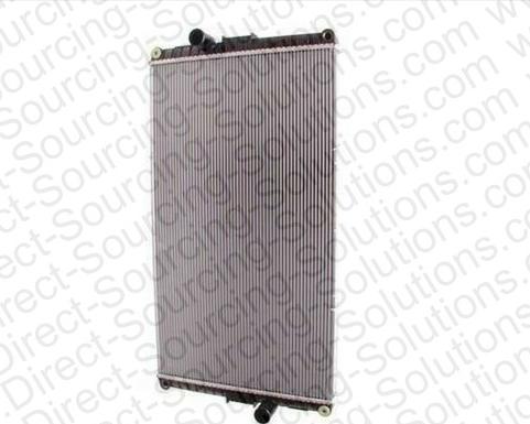 DSS 202003 - Radiator, engine cooling autospares.lv