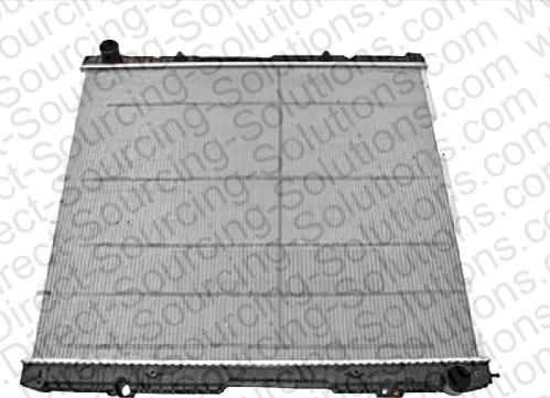 DSS 220037 - Radiator, engine cooling autospares.lv