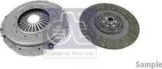 DT Spare Parts 4.91995 - Clutch Kit autospares.lv