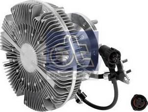 DT Spare Parts 4.64026 - Clutch, radiator fan autospares.lv