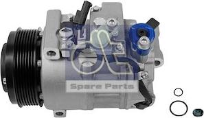 DT Spare Parts 4.66830 - Compressor, air conditioning autospares.lv