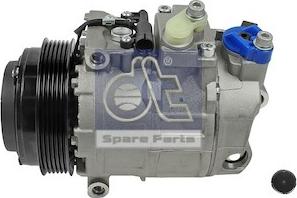 DT Spare Parts 4.66350 - Compressor, air conditioning autospares.lv