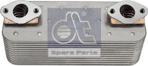 DT Spare Parts 4.61897 - Oil Cooler, engine oil autospares.lv