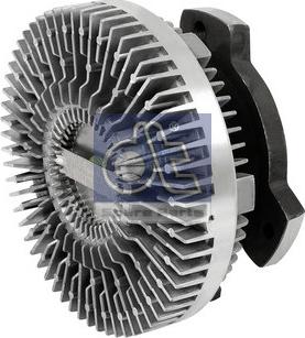 DT Spare Parts 4.62124 - Clutch, radiator fan autospares.lv