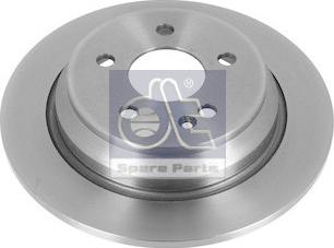 DT Spare Parts 4.67598 - Brake Disc autospares.lv