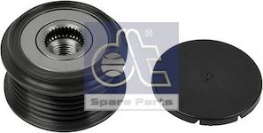 DT Spare Parts 4.67549 - Pulley, alternator, freewheel clutch autospares.lv