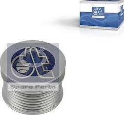 DT Spare Parts 4.67545 - Pulley, alternator, freewheel clutch autospares.lv