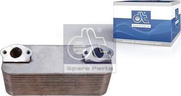 DT Spare Parts 4.75501 - Oil Cooler, engine oil autospares.lv