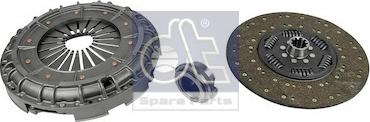 DT Spare Parts 5.95006 - Clutch Kit autospares.lv