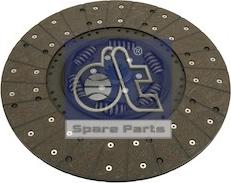 DT Spare Parts 5.50012 - Clutch Disc autospares.lv