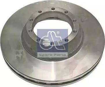 DT Spare Parts 5.21227 - Brake Disc autospares.lv