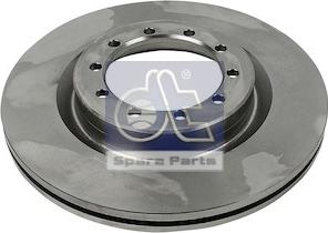 DT Spare Parts 6.61024 - Brake Disc autospares.lv