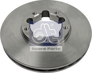 DT Spare Parts 6.61027 - Brake Disc autospares.lv