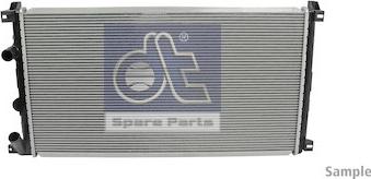 DT Spare Parts 6.35240 - Radiator, engine cooling autospares.lv