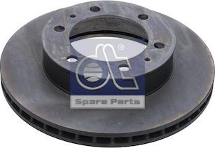 DT Spare Parts 14.43025 - Brake Disc autospares.lv