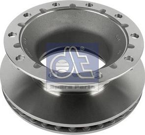 DT Spare Parts 10.14105 - Brake Disc autospares.lv