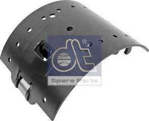 DT Spare Parts 10.13372 - Brake Shoe, Drum brakes autospares.lv