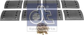 DT Spare Parts 10.33003 - Brake Lining Kit, drum brake autospares.lv