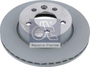 DT Spare Parts 11.62500 - Brake Disc autospares.lv