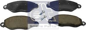 DT Spare Parts 13.93101 - Brake Pad Set, disc brake autospares.lv