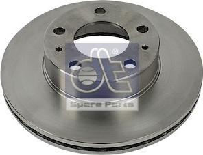 DT Spare Parts 12.41000 - Brake Disc autospares.lv