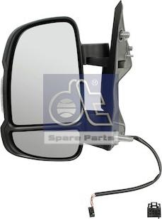 DT Spare Parts 12.83003 - Outside Mirror, driver cab autospares.lv