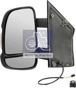 DT Spare Parts 12.83017 - Outside Mirror, driver cab autospares.lv