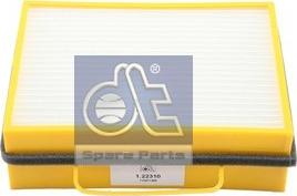 DT Spare Parts 1.22310 - Filter, interior air autospares.lv