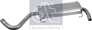 DT Spare Parts 12.27154 - Middle / End Silencer autospares.lv