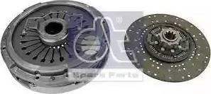 DT Spare Parts 2.93093 - Clutch Kit autospares.lv