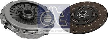 DT Spare Parts 2.93069 - Clutch Kit autospares.lv