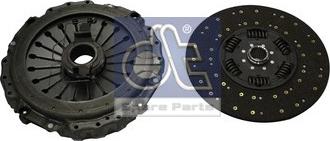 DT Spare Parts 2.93081 - Clutch Kit autospares.lv