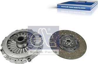 DT Spare Parts 2.93087 - Clutch Kit autospares.lv