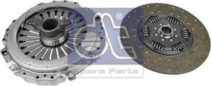 DT Spare Parts 2.93087 - Clutch Kit autospares.lv